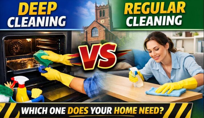 Deep Cleaning vs Regular Cleaning