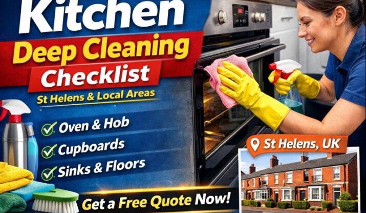 Kitchen Deep Cleaning Checklist