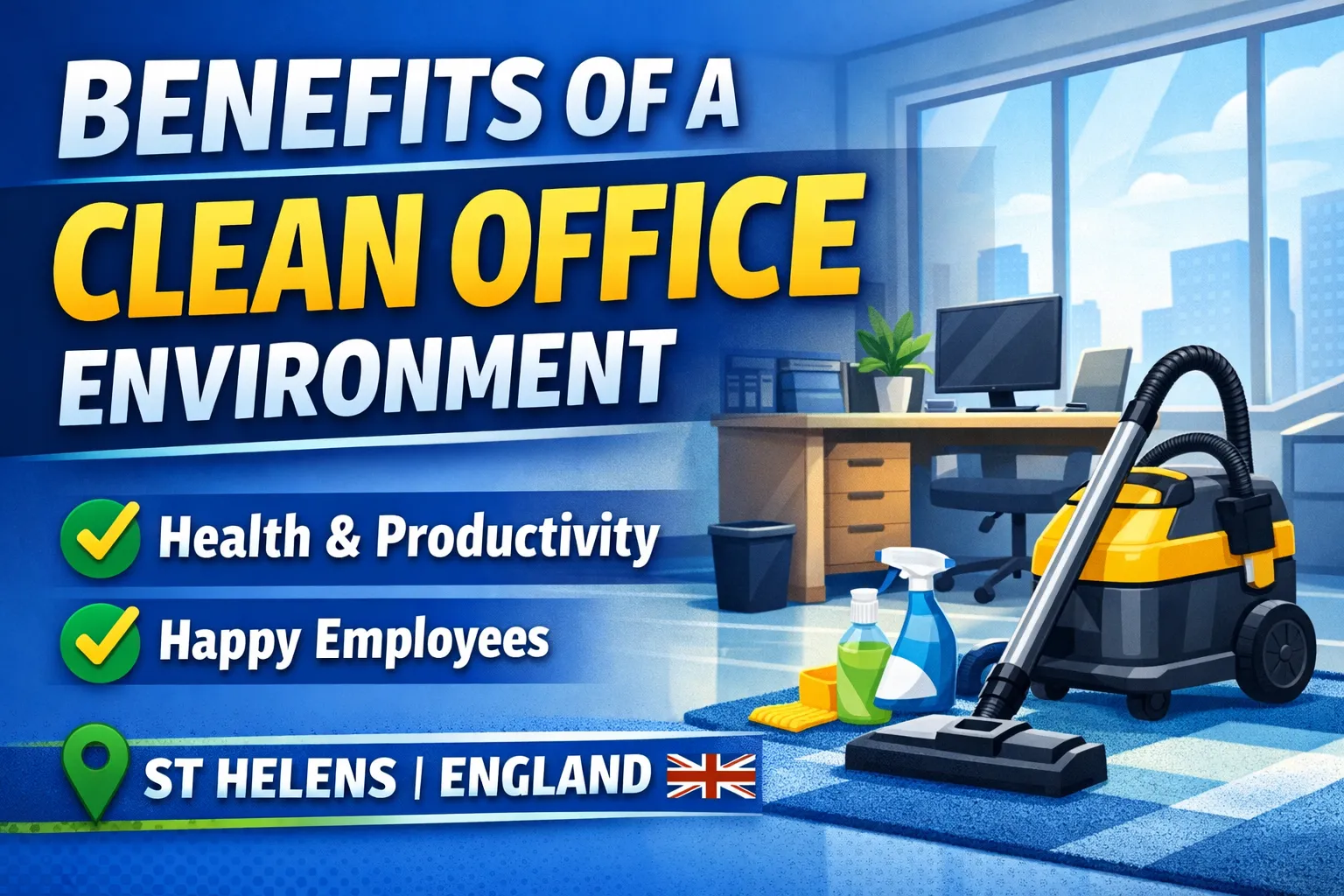benefits of a clean office environment