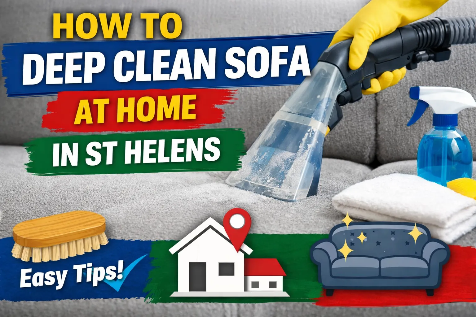 how to deep clean sofa