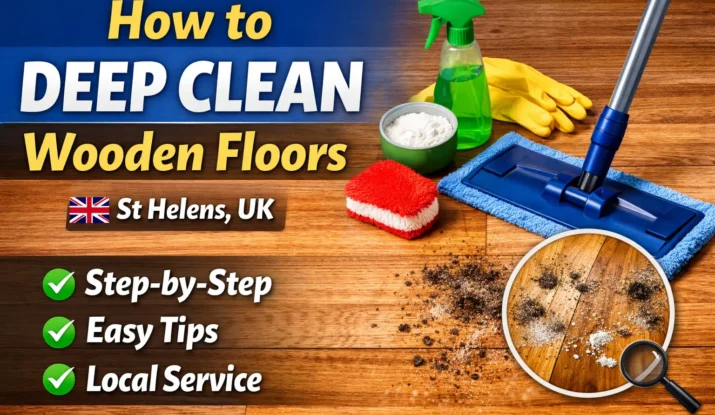 how to deep clean wooden floors