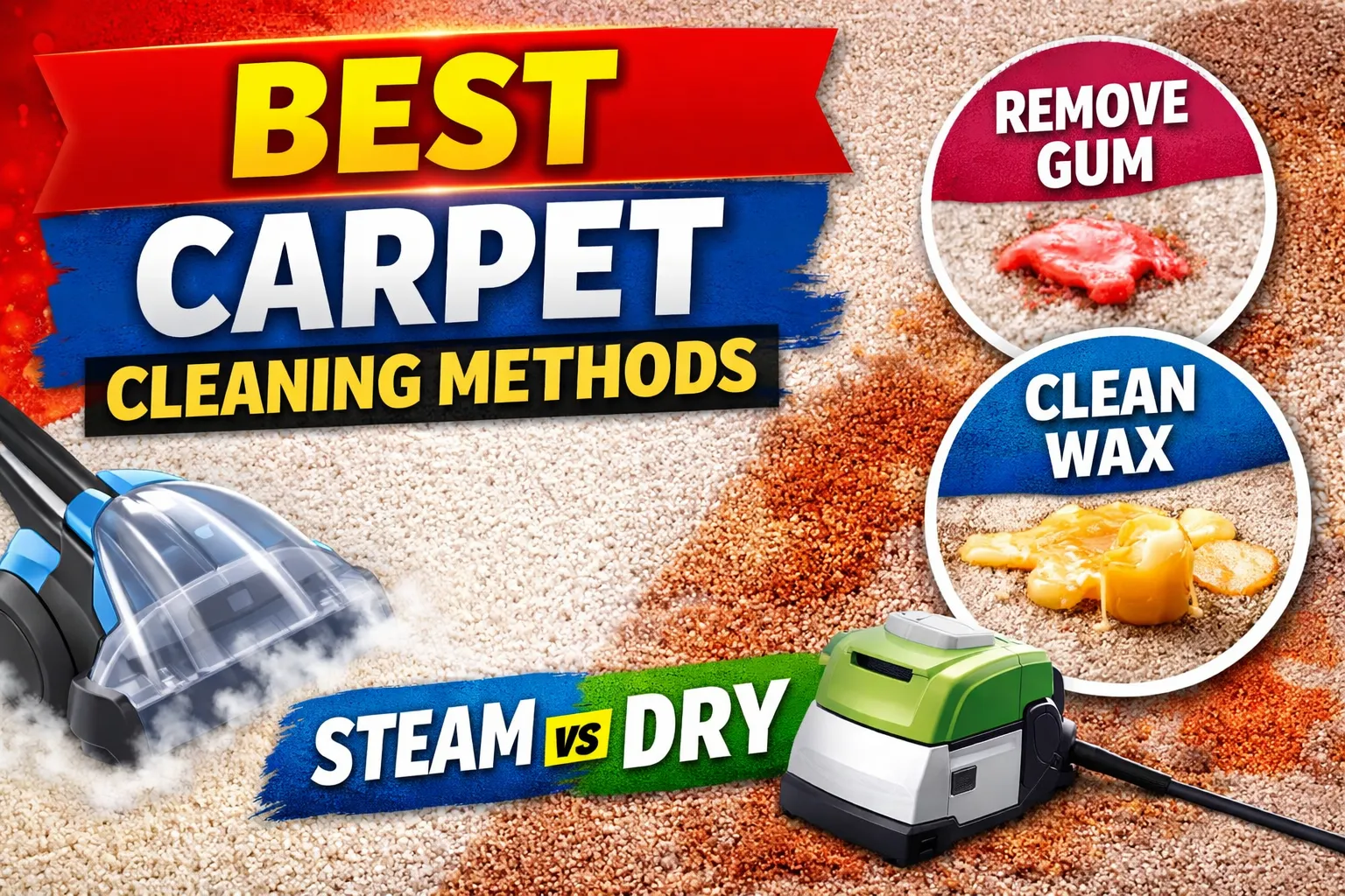 Best Carpet Cleaning Methods