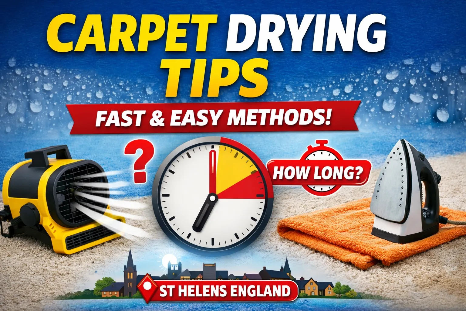 Carpet Drying Tips