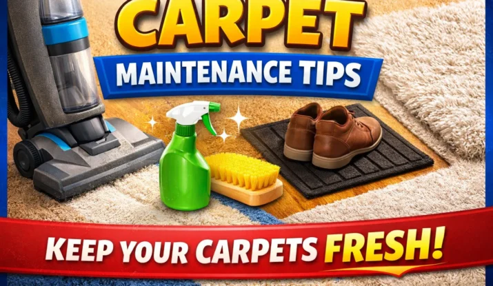Carpet Maintenance Tips
