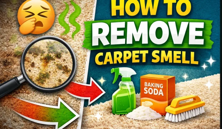 How to Remove Carpet Smell