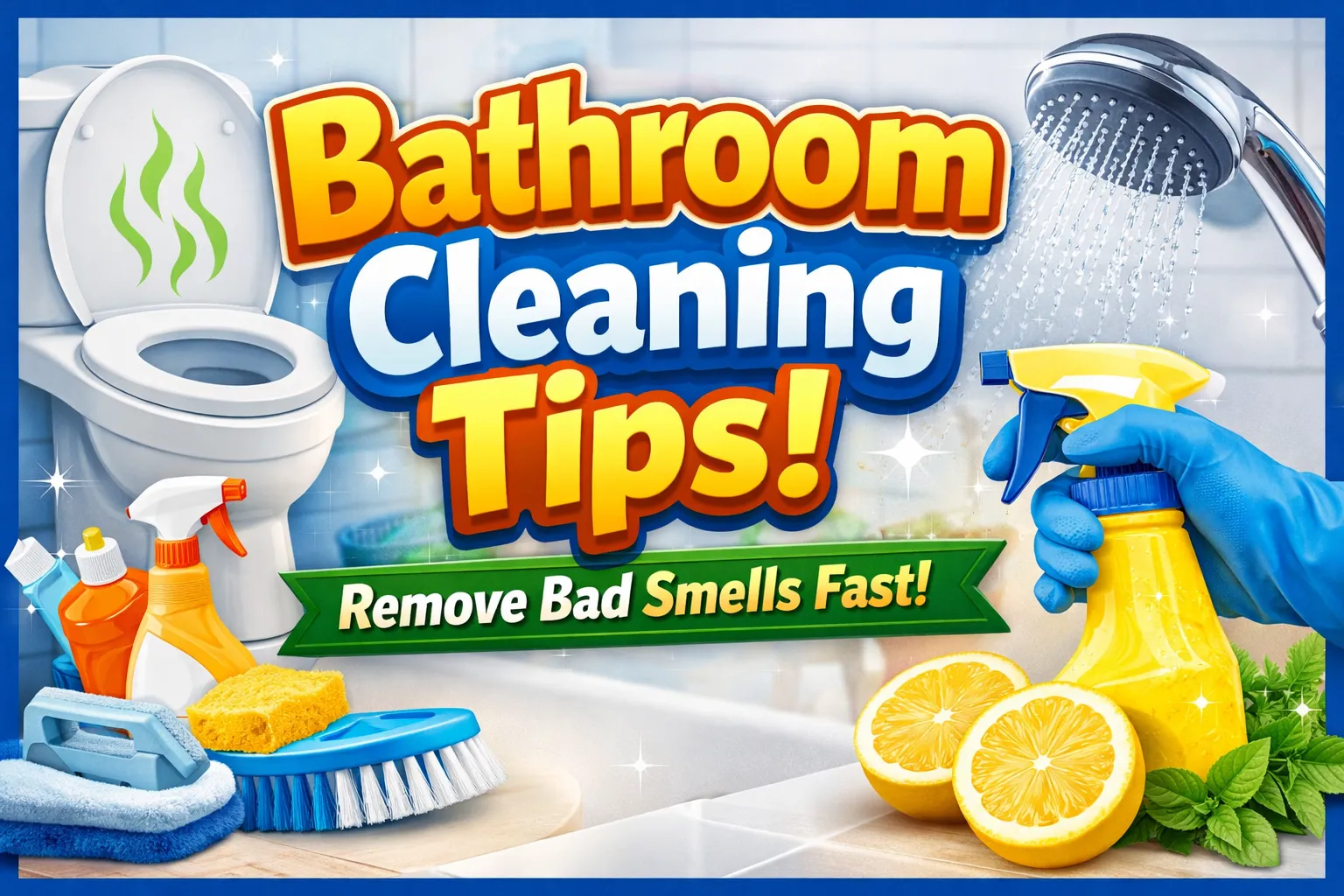 Bathroom Cleaning Tips
