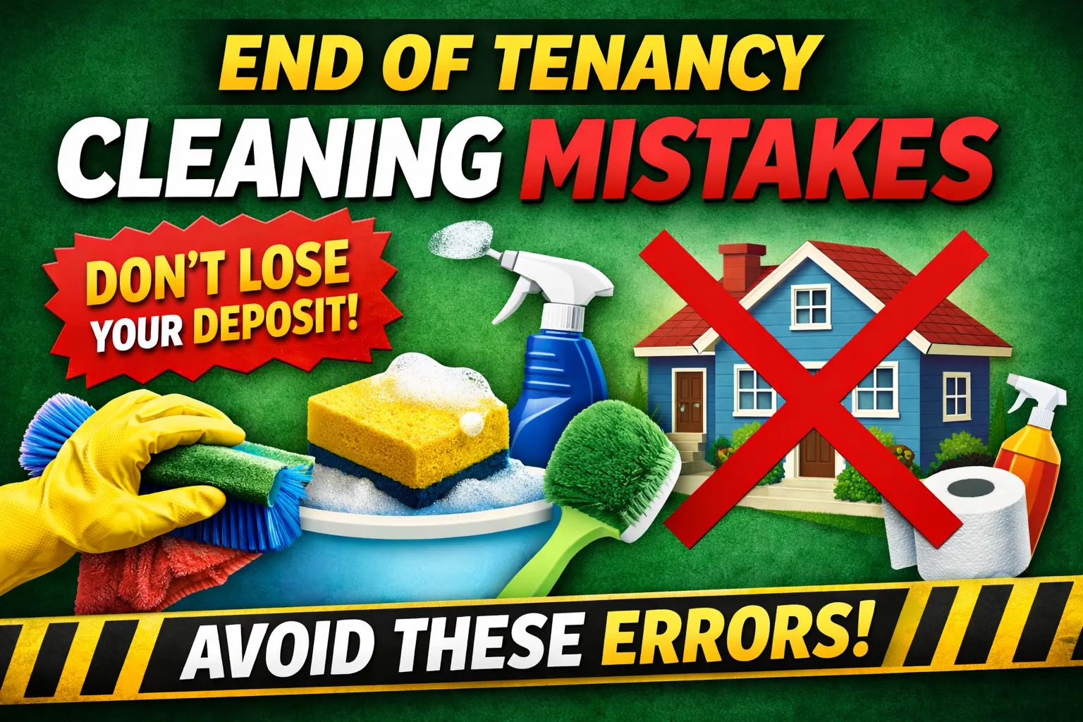 Common End of Tenancy Cleaning Mistakes