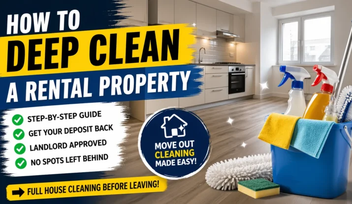 How to Deep Clean a Rental Property