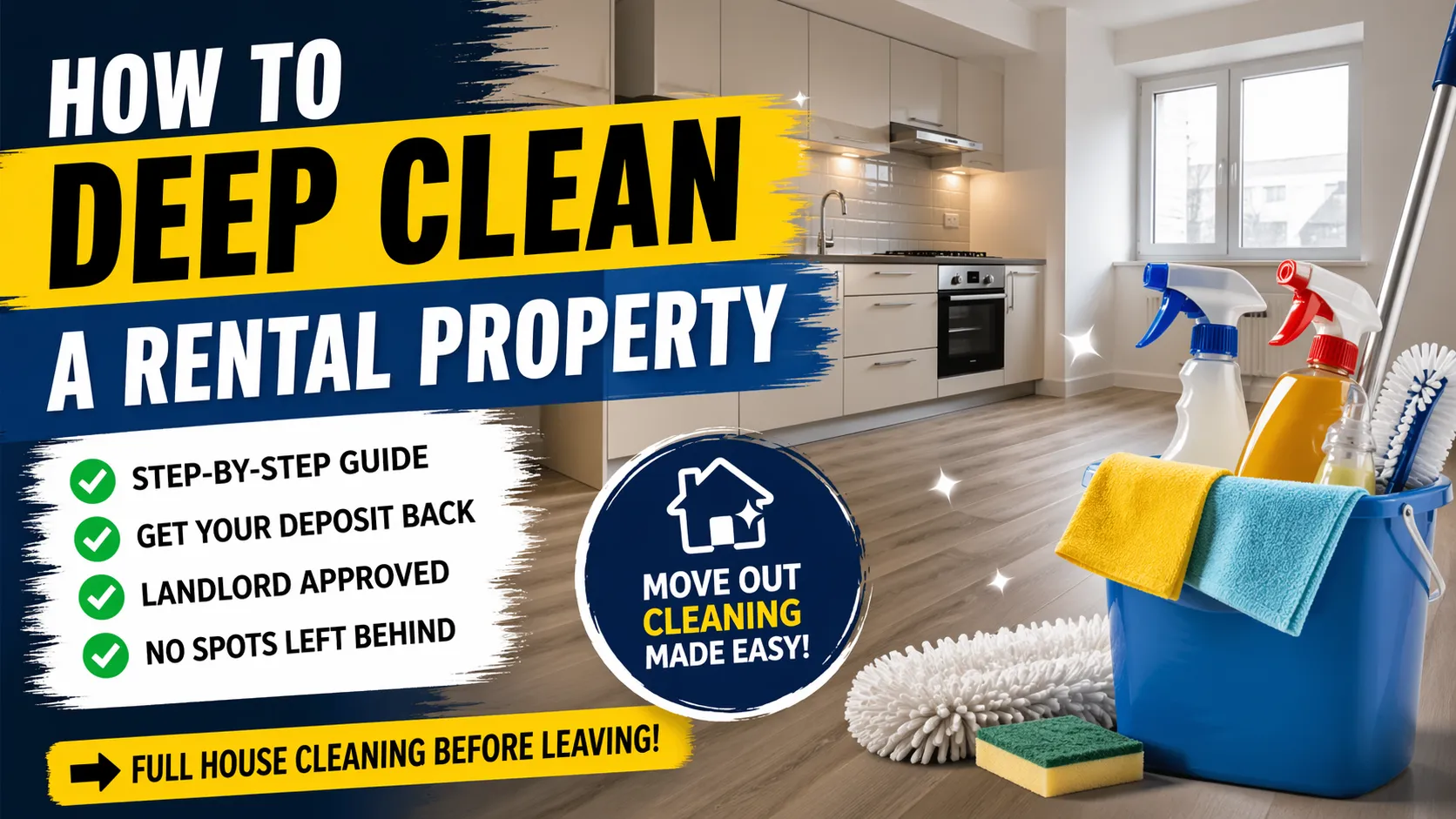 How to Deep Clean a Rental Property