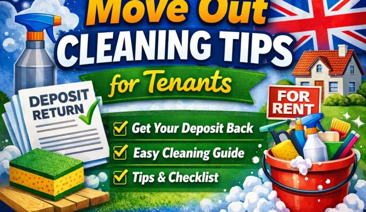 Move Out Cleaning Tips for Tenants