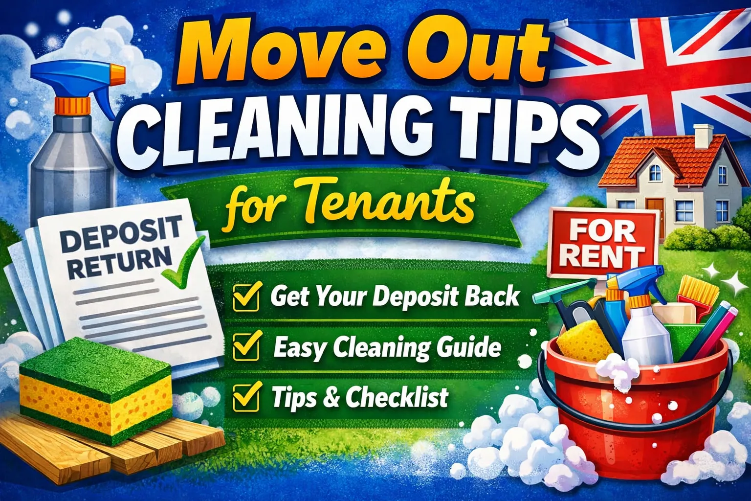 Move Out Cleaning Tips for Tenants